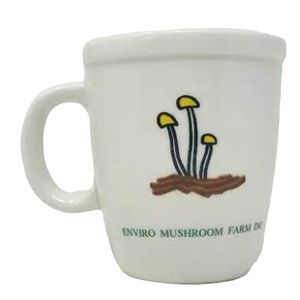 Enviro Mushroom Branch Mug Tiny Shroom Cute Organic Farm Life Micro Mycology